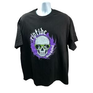 Riptide music festival black shirt size XL Jellyroll Black Keys Sublime in FL